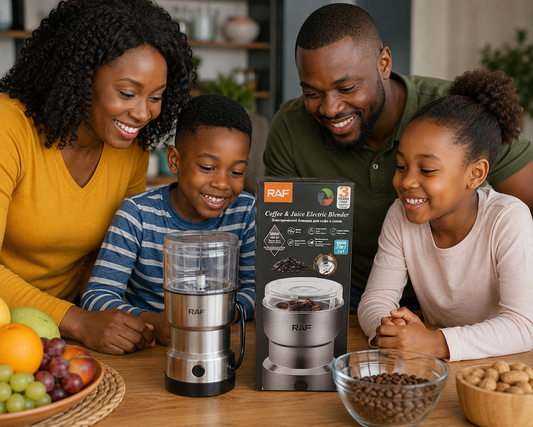 ☕ Broyeur Électrique 2 en 1 – Mixeur & Moulin Multifonction