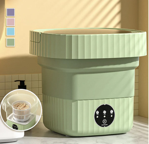🔥50 % DE RÉDUCTION POUR UNE DURÉE LIMITÉE ! JUSQU'À ÉPUISEMENT DES STOCKS !🎉 Mini machine à laver antibactérienne pliable