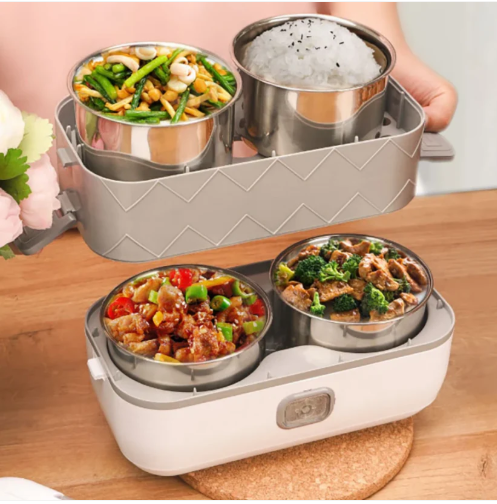 MINI CHAUFFE REPAS ELECTRIQUE 4 EN 1