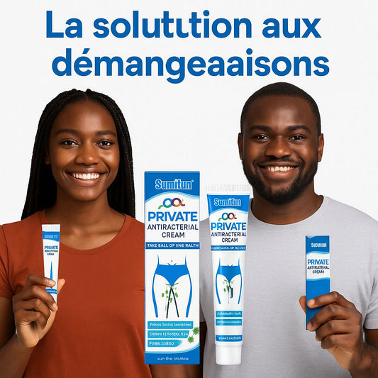 Crème Intime Antibactérienne – STOP Démangeaisons, Odeurs & Irritations Intimes