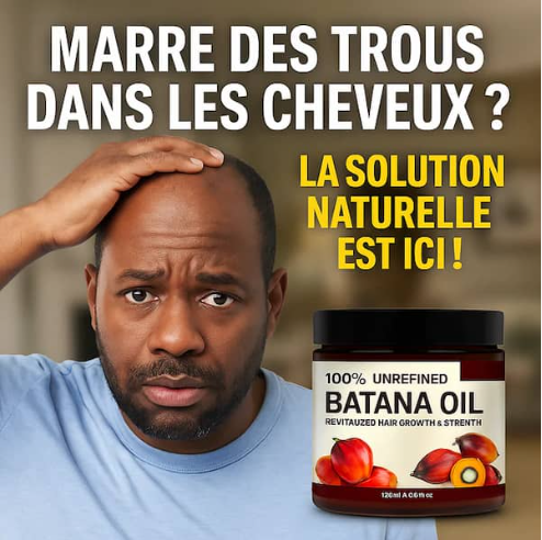 Huile de Batana pour la croissance des cheveux